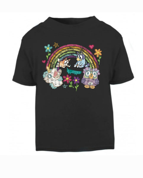 Heeler Crayons DTF tops