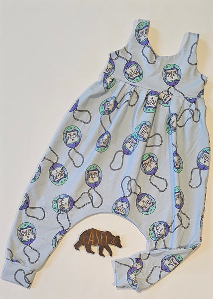 A little retro tamagotchi napa romper